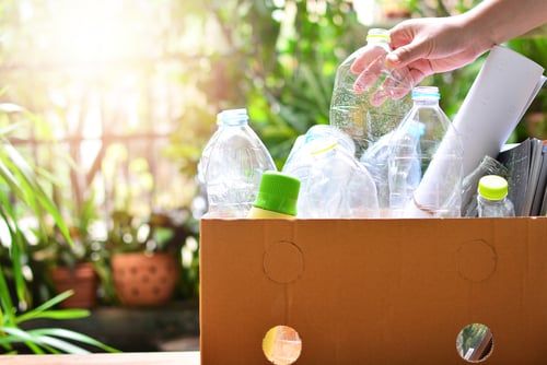 Collecting plastic recyclables